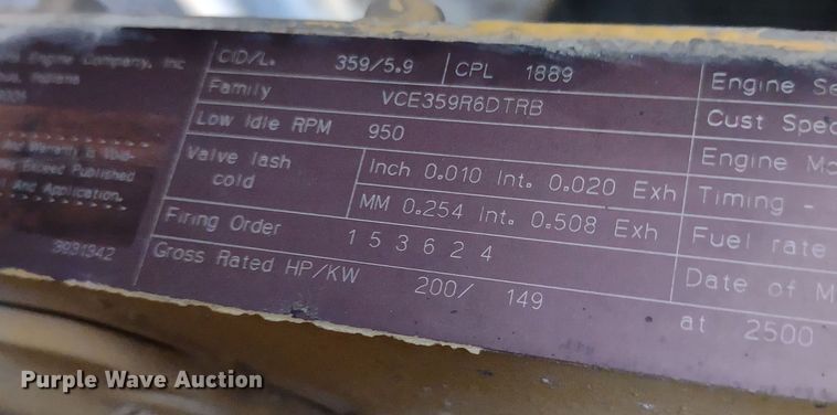 image for item JK9050 1998 Rosco SPRH-H  chip spreader