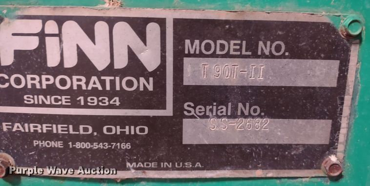 image for item JK9051 Finn T90-II  hydroseeder