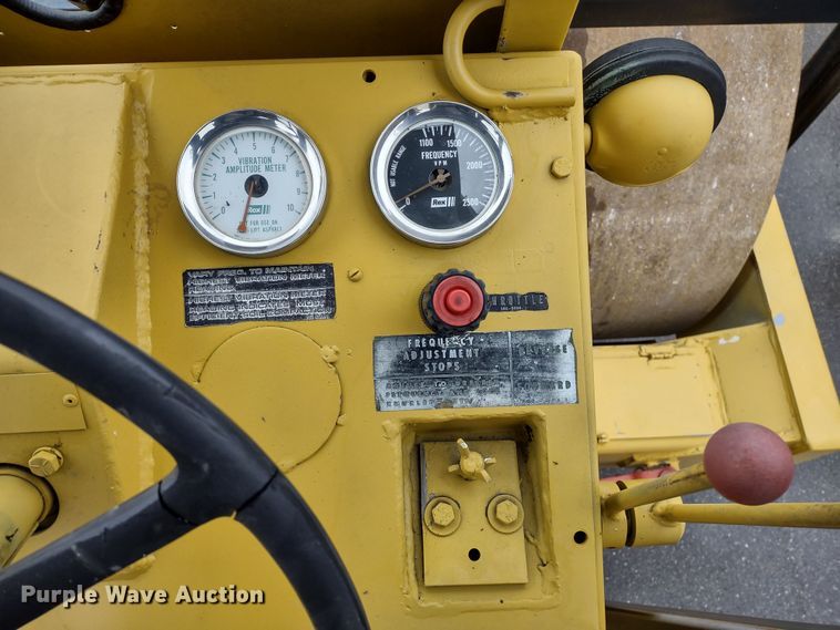 image for item JK9053 1979 Rexnord SP848  single drum vibratory roller