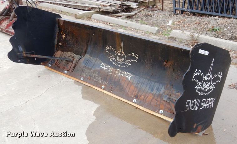 image for item JK9089 Snow Shark  skid steer snow pusher