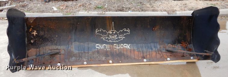 image for item JK9089 Snow Shark  skid steer snow pusher