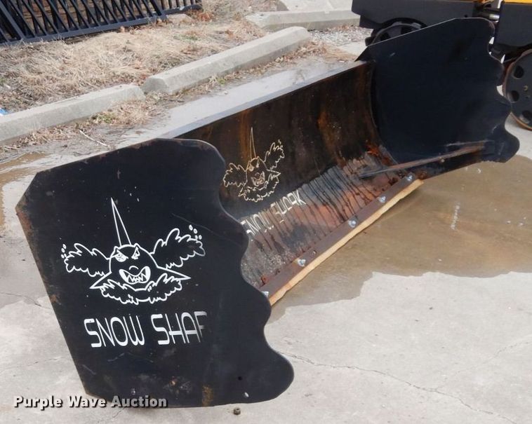 image for item JK9089 Snow Shark  skid steer snow pusher