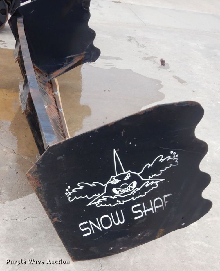 image for item JK9089 Snow Shark  skid steer snow pusher