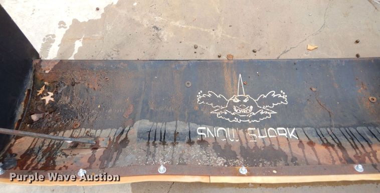 image for item JK9089 Snow Shark  skid steer snow pusher