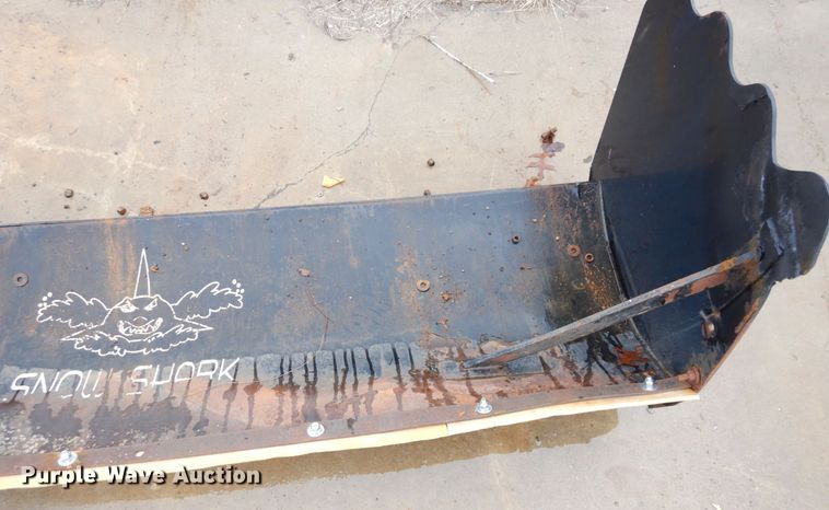 image for item JK9089 Snow Shark  skid steer snow pusher