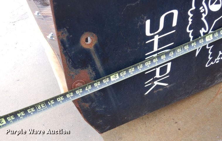 image for item JK9089 Snow Shark  skid steer snow pusher