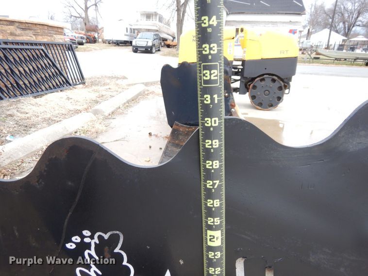 image for item JK9089 Snow Shark  skid steer snow pusher
