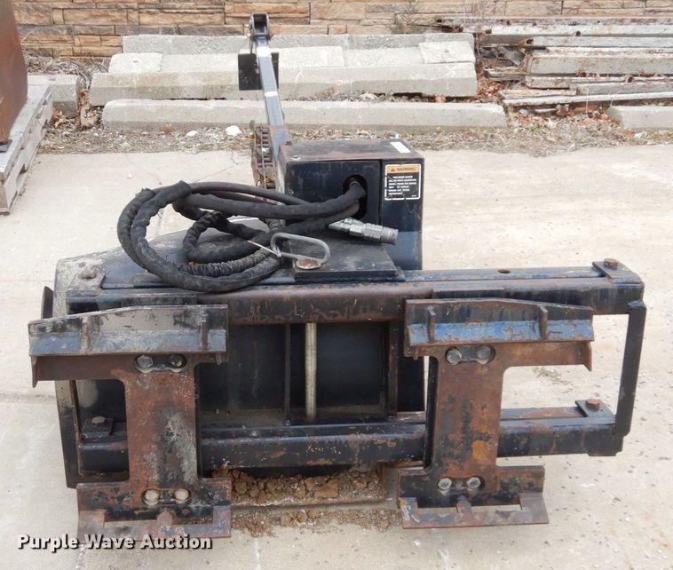 image for item JK9093 Bradco 617  skid steer trencher