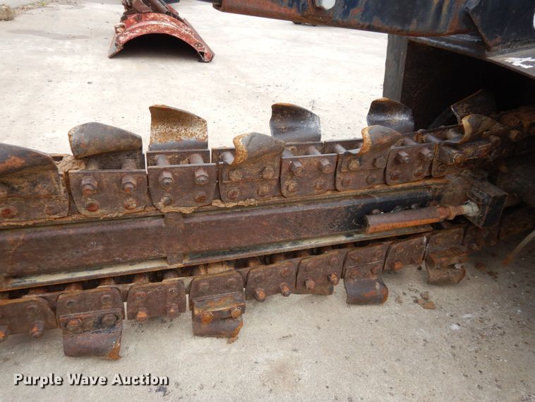 image for item JK9093 Bradco 617  skid steer trencher