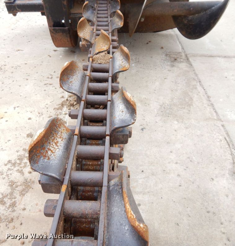 image for item JK9093 Bradco 617  skid steer trencher