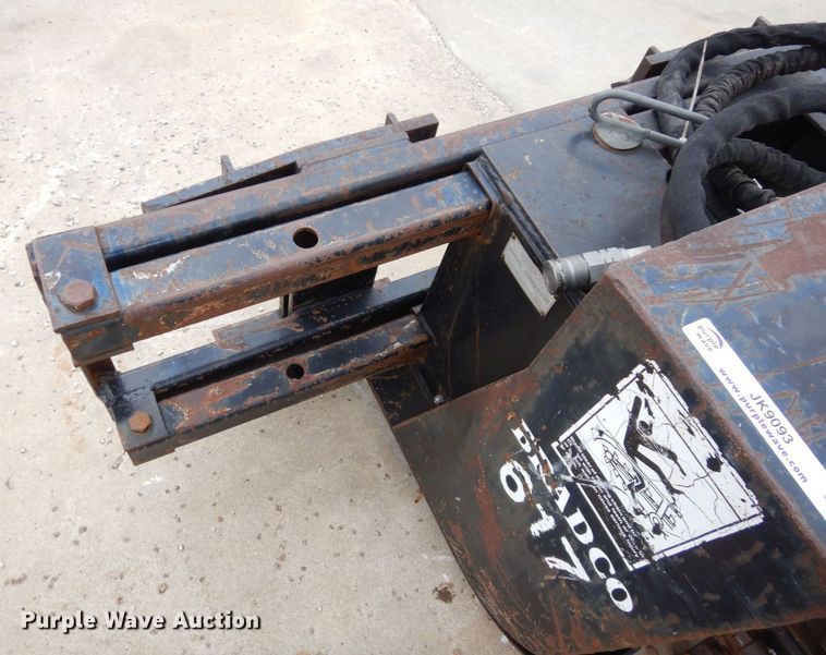 image for item JK9093 Bradco 617  skid steer trencher