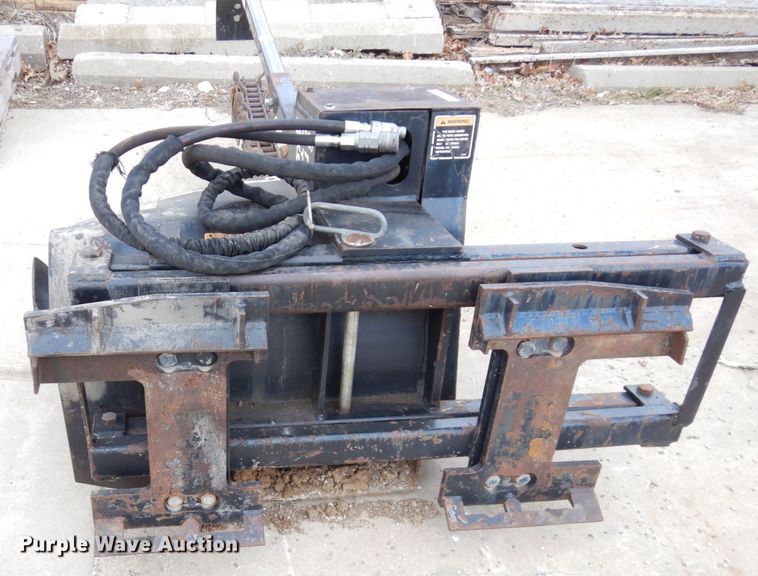 image for item JK9093 Bradco 617  skid steer trencher