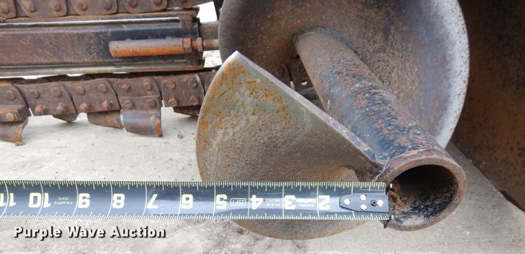 image for item JK9093 Bradco 617  skid steer trencher