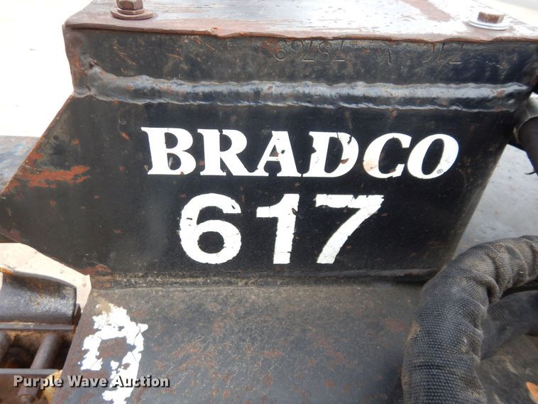 image for item JK9093 Bradco 617  skid steer trencher