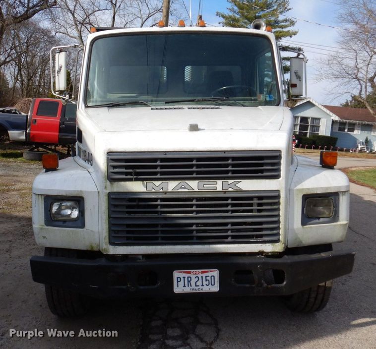 image for item JL9759 1997 Mack CS300P  dump flatbed truck