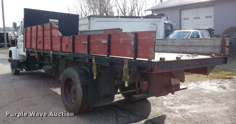 image for item JL9759 1997 Mack CS300P  dump flatbed truck