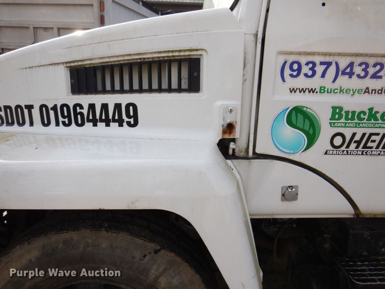 image for item JL9759 1997 Mack CS300P  dump flatbed truck