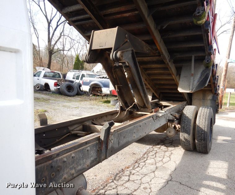 image for item JL9759 1997 Mack CS300P  dump flatbed truck