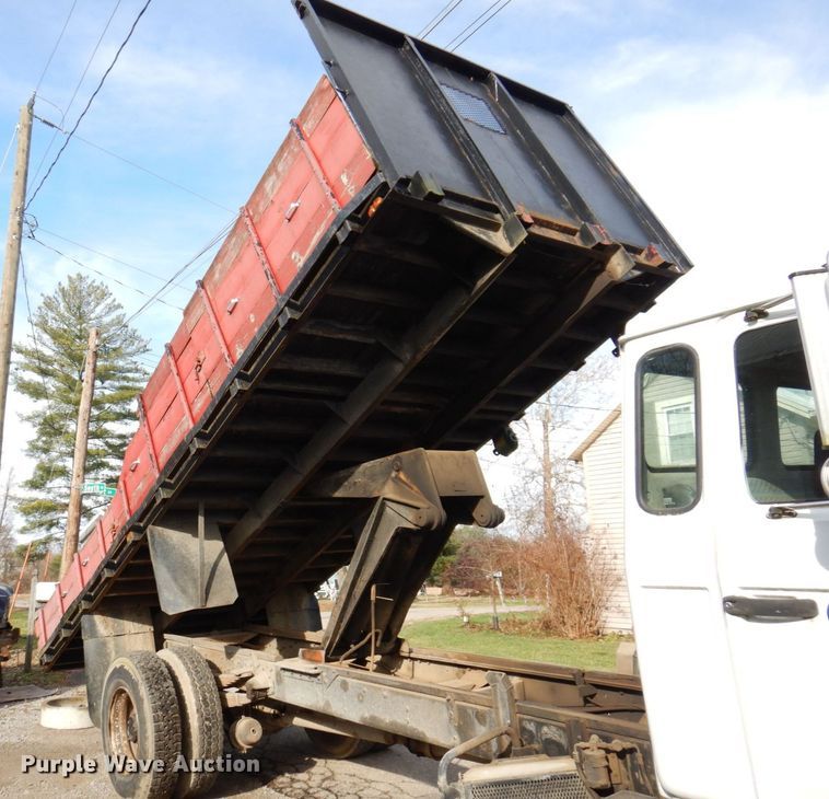 image for item JL9759 1997 Mack CS300P  dump flatbed truck