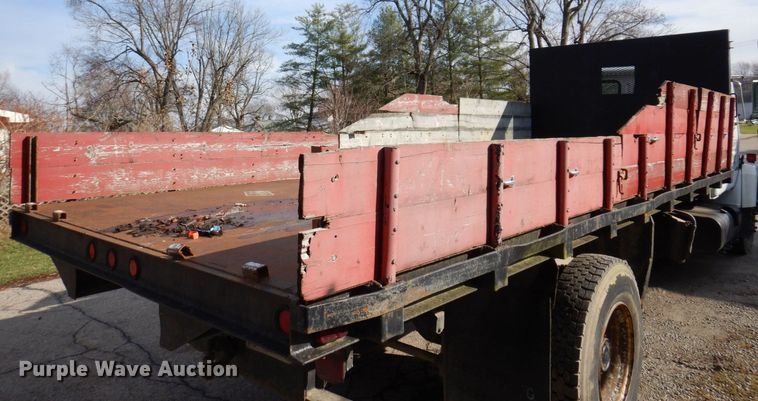 image for item JL9759 1997 Mack CS300P  dump flatbed truck