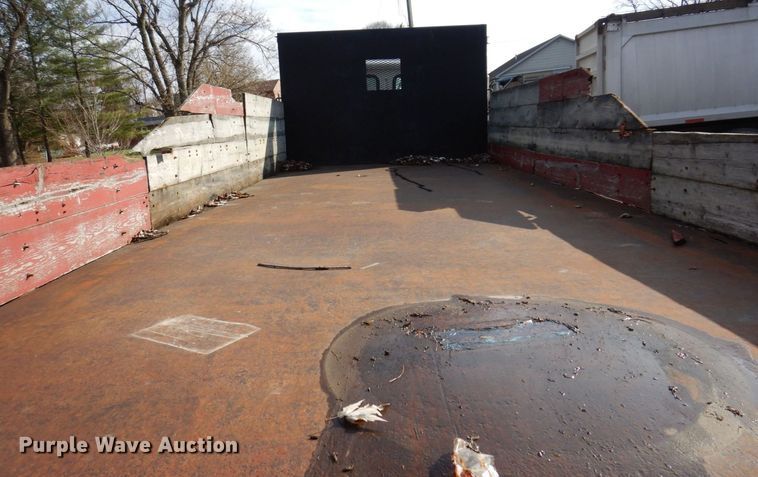 image for item JL9759 1997 Mack CS300P  dump flatbed truck