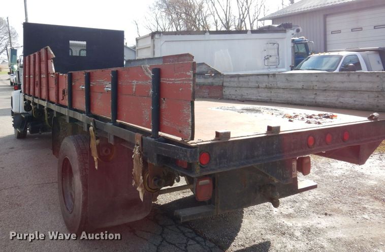 image for item JL9759 1997 Mack CS300P  dump flatbed truck