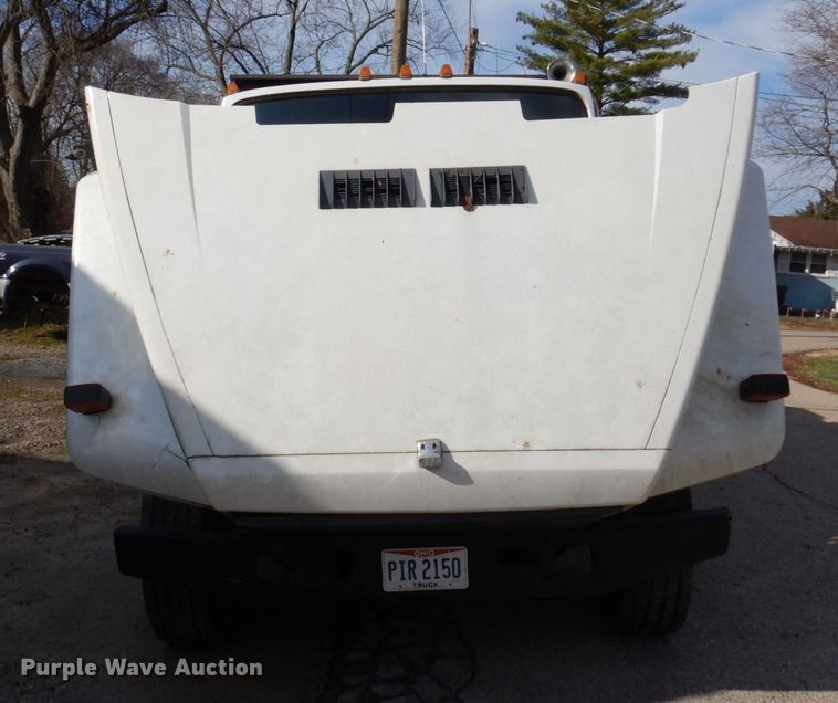 image for item JL9759 1997 Mack CS300P  dump flatbed truck