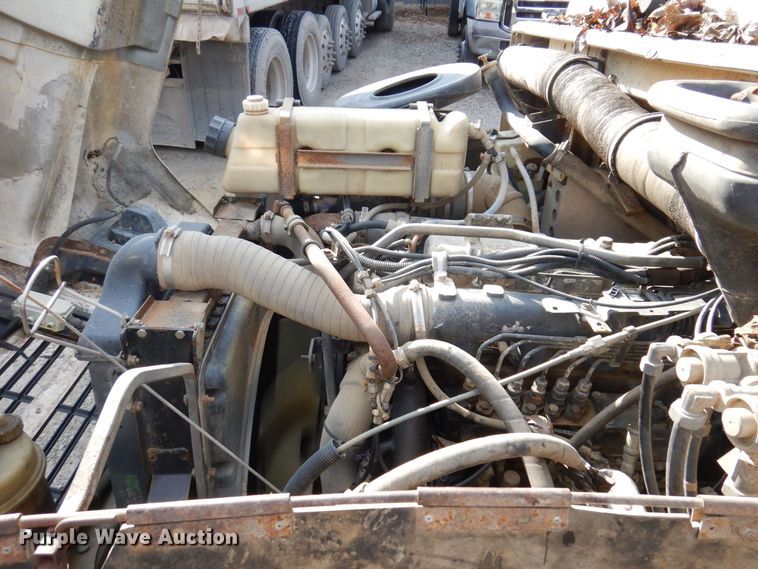 image for item JL9759 1997 Mack CS300P  dump flatbed truck