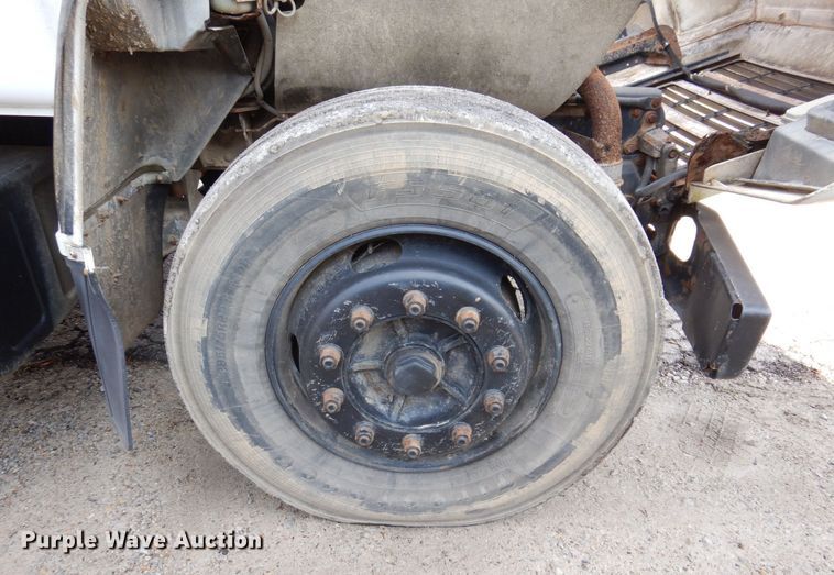 image for item JL9759 1997 Mack CS300P  dump flatbed truck