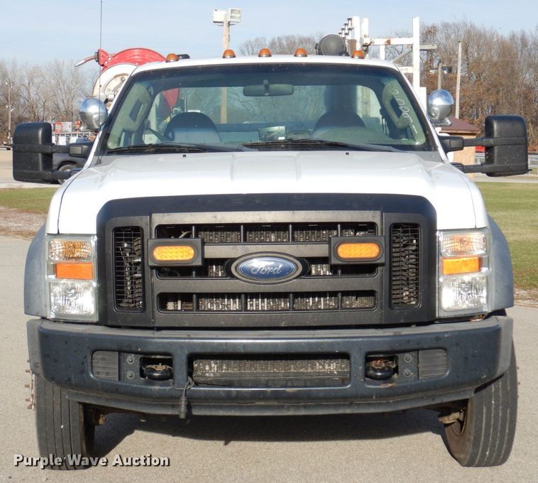 image for item JL9764 2008 Ford F550 Super Duty XL  utility / service truck