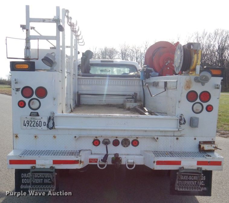 image for item JL9764 2008 Ford F550 Super Duty XL  utility / service truck