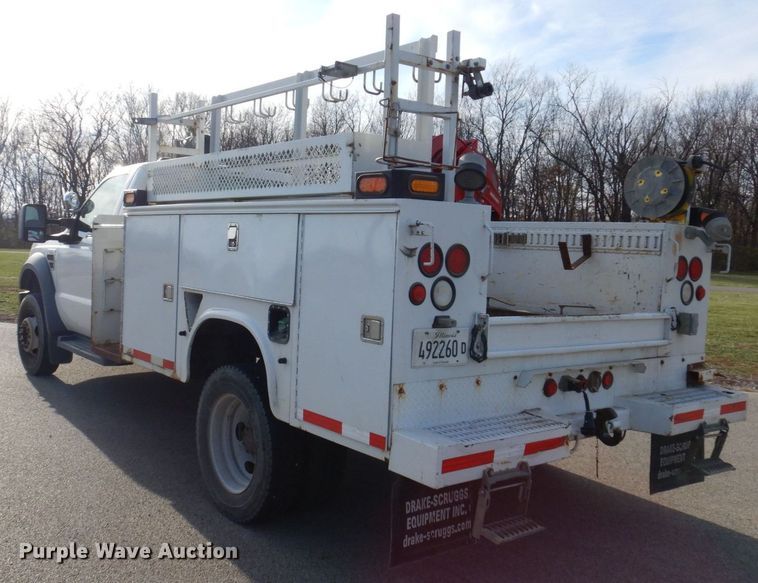 image for item JL9764 2008 Ford F550 Super Duty XL  utility / service truck
