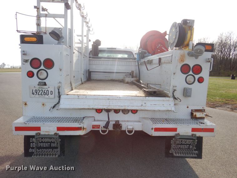 image for item JL9764 2008 Ford F550 Super Duty XL  utility / service truck