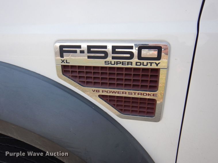 image for item JL9764 2008 Ford F550 Super Duty XL  utility / service truck