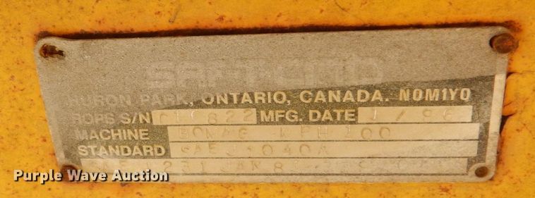 image for item JL9766 1996 Bomag MPH100R  soil stabilizer / recycler