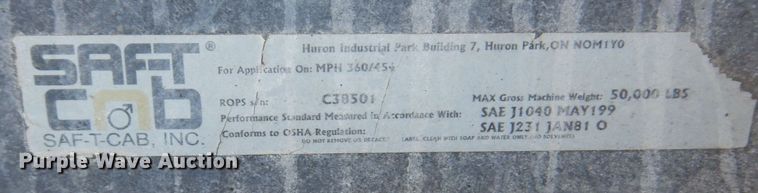 image for item JL9767 2002 Bomag MPH454R  FWA soil stabilizer / recycler