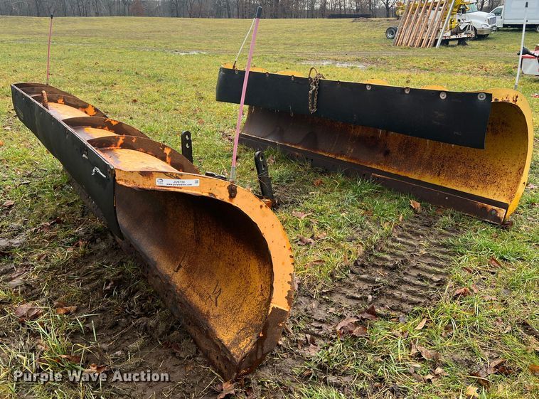 image for item JU9730 (2) snow plow blades