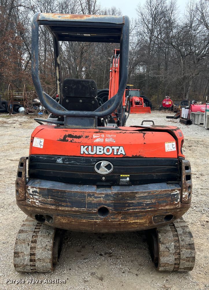 image for item JU9744 Kubota KX121-3  mini excavator