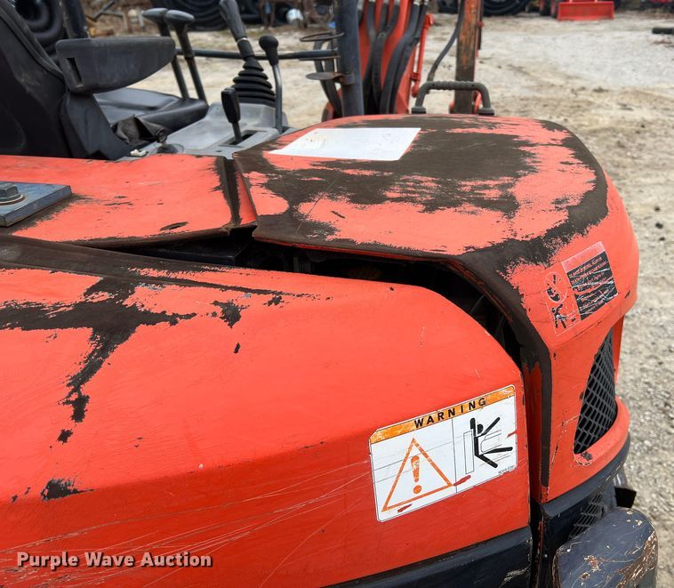 image for item JU9744 Kubota KX121-3  mini excavator