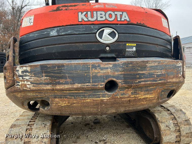 image for item JU9744 Kubota KX121-3  mini excavator