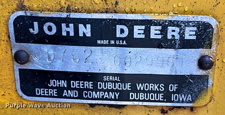 image for item JU9748 1979 John Deere 762  elevating scraper