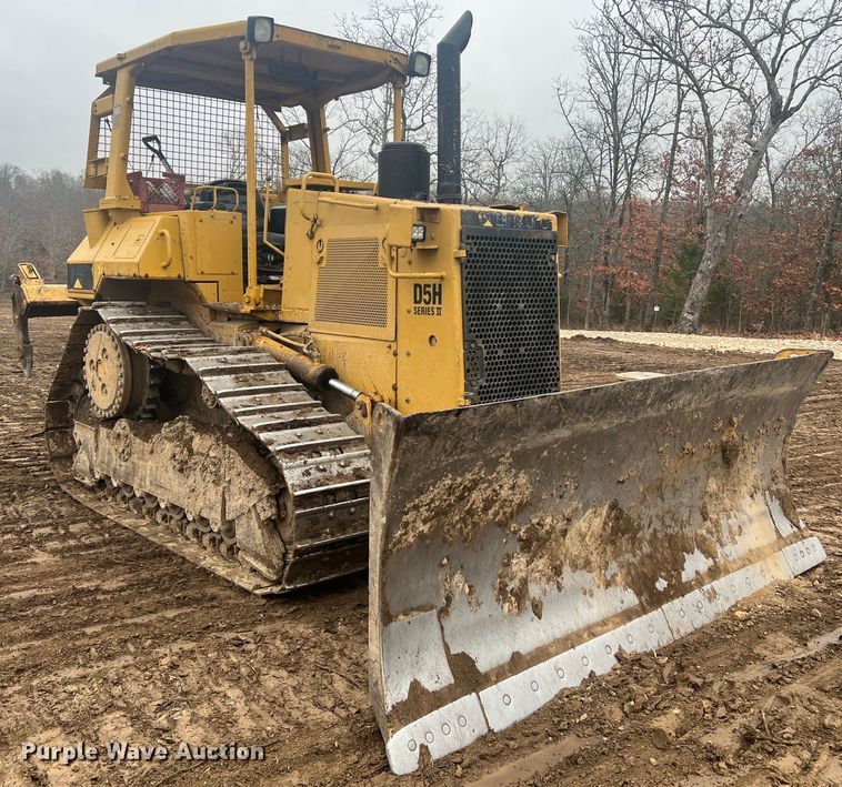 image for item JU9755 1990 Caterpillar D5H  dozer