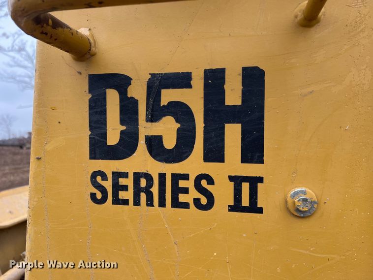 image for item JU9755 1990 Caterpillar D5H  dozer
