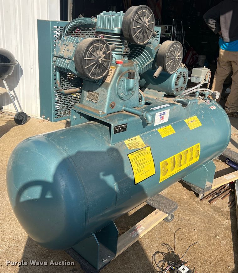 image for item JU9788 Curtis 8SN8E  air compressor