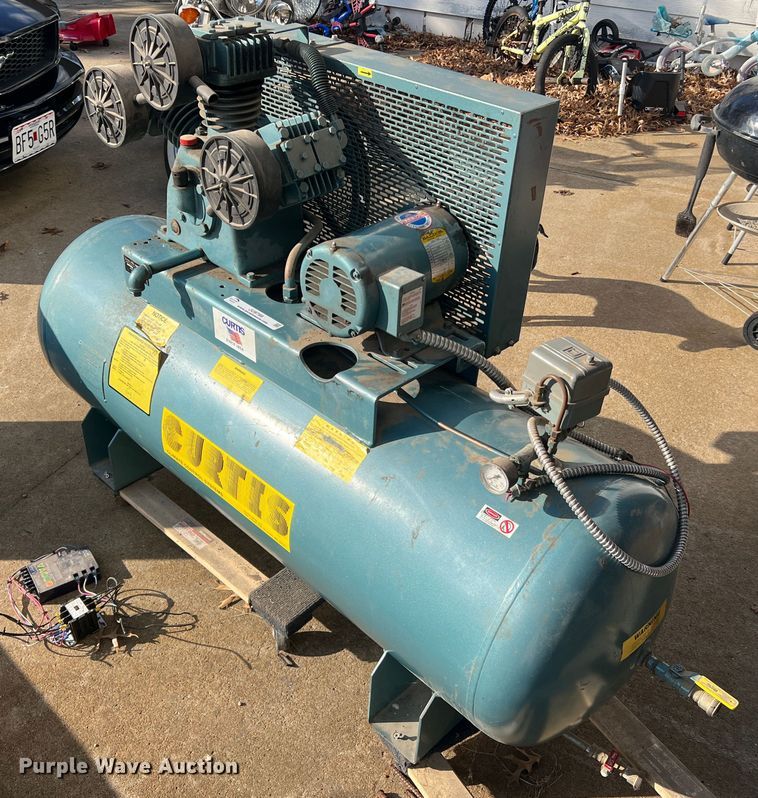 image for item JU9788 Curtis 8SN8E  air compressor