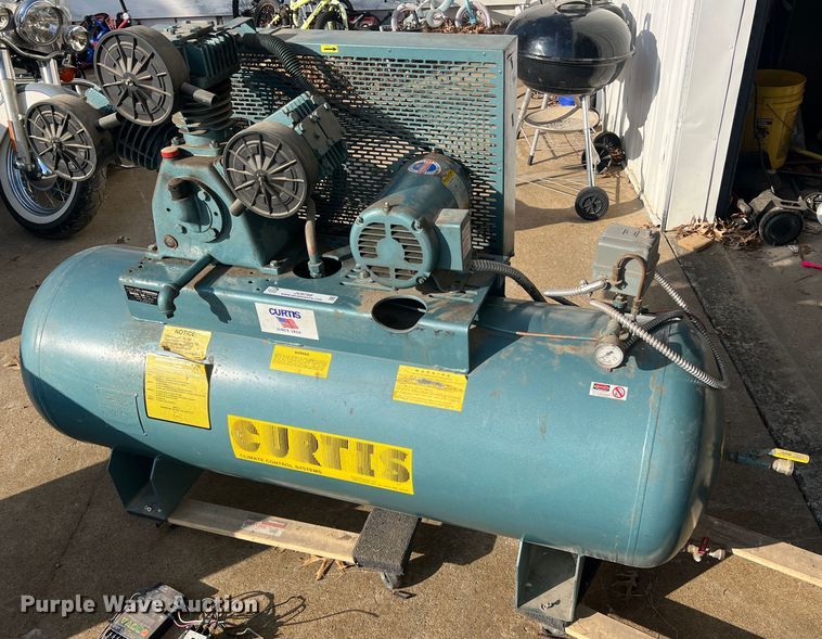 image for item JU9788 Curtis 8SN8E  air compressor