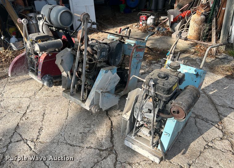 image for item JU9790 (4) concrete saws