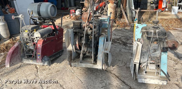 image for item JU9790 (4) concrete saws