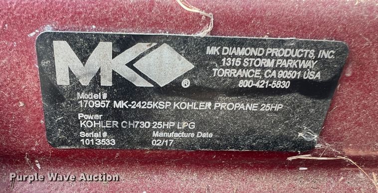 image for item JU9790 (4) concrete saws