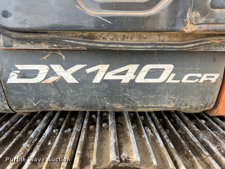 image for item JU9861 2017 Doosan DX140LCR-5  excavator